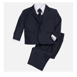 Toddler Navy Tuxedo